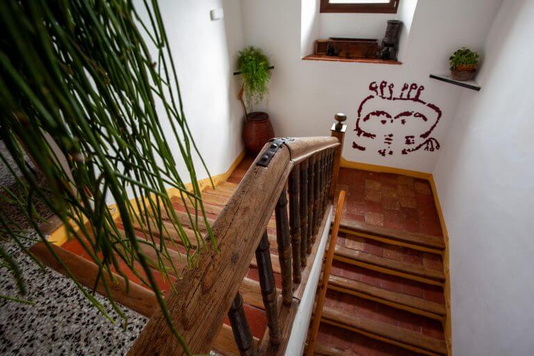 Albergue en Sigüenza escalera